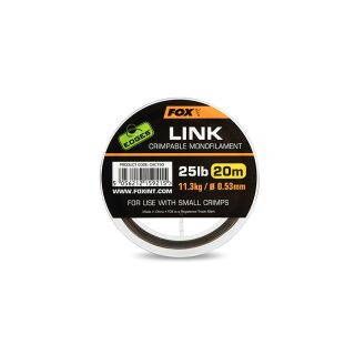 Fox - Edges Link Trans Khaki Mono 35lb/0.64mm