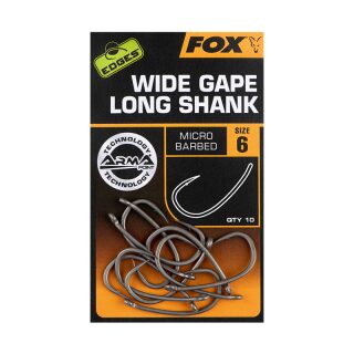 Fox - Edges Armapoint Super Wide Gape Long Shank - Size 5