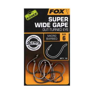 Fox - Edges Armapoint Super Wide Gape (Outturned  Eye) - Size 5