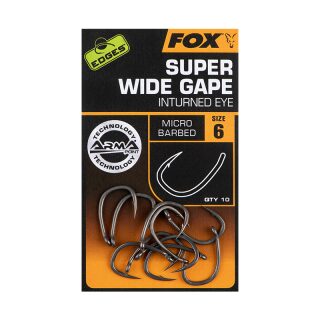 Fox - Edges Armapoint Super Wide Gape (Inturned Eye) - Size 6