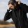 Geoff Anderson - Teddy Hoodie - schwarz L