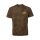 Geoff Anderson - Organic T-Shirt mit orangenem Logo - grün leaf