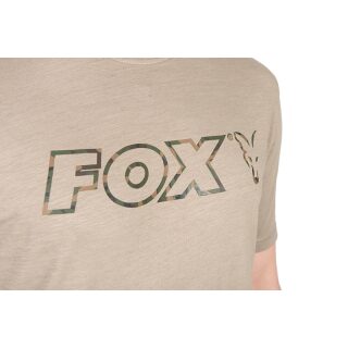 Fox - Ltd LW Khaki Marl T-Shirt