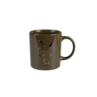 Fox - Green & Camo Head Ceramic Mug