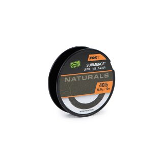 Fox - EDGES Naturals Submerge Leader 50lb - 10m