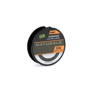 Fox - EDGES Naturals Submerge Leader 50lb - 10m