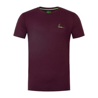 Korda Minimal Tee Burgundy 2XL