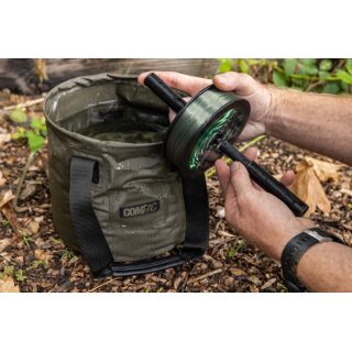 Korda Compac Bleibeutel KLUG76 – Kompakte Aufbewahrungstasche Für Bleie & Co. – Olivgrün, Robustes Militärgewebe