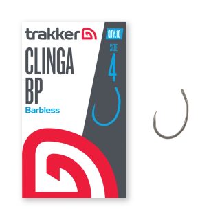 Trakker Clinga BP Hooks Size 4 - Barbless