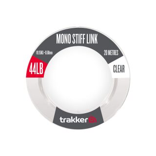 Trakker Mono Stiff Link Clear 44lb - 19.95kg / 0.6mm