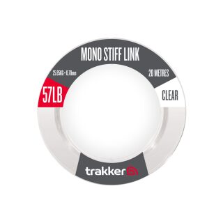 Trakker Mono Stiff Link Clear 44lb - 19.95kg / 0.6mm