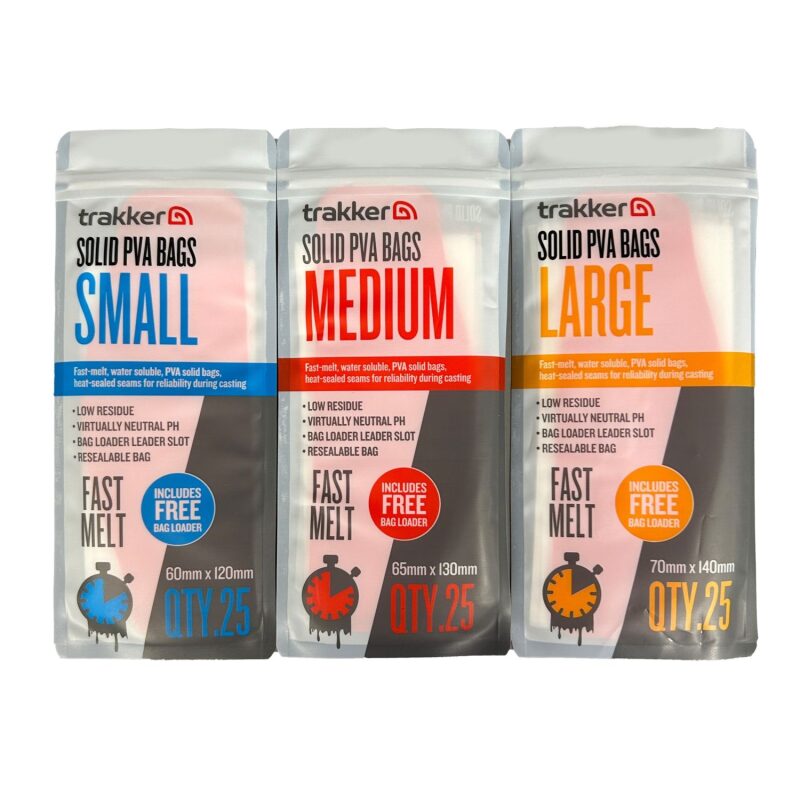 Nash Speedload Solid PVA Bag Fast Melt Medium 70 mm x 155 mm 20 Stück