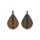 Trakker Flat Pear QC Inline Lead  4.5oz - 127g