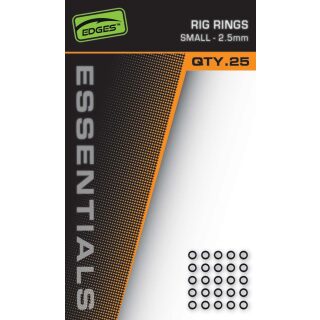 Fox - EDGES Rig Rings - Small 2.5mm