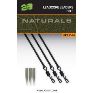 Fox - EDGES Naturals Leadcore Leaders