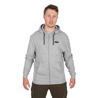 Spomb - Zipped Hoody Grey