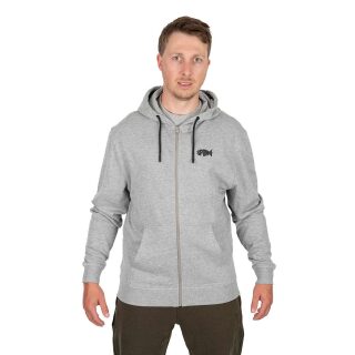Spomb - Zipped Hoody Grey