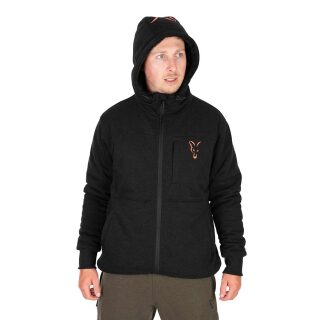 Fox - Collection Sherpa Jacket Black & Orange