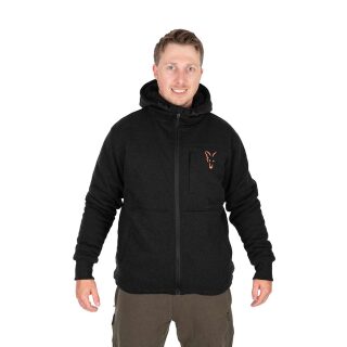 Fox - Collection Sherpa Jacket Black & Orange M