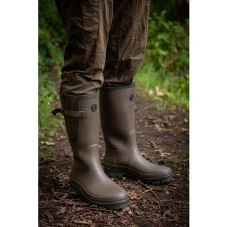 Fox - Neoprene Lined Camo/Khaki Rubber Boot