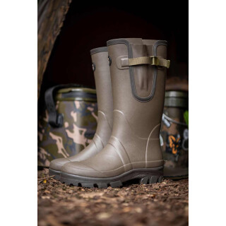 Fox - Neoprene Lined Camo/Khaki Rubber Boot Size 7 / 41