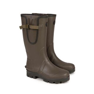 Fox - Neoprene Lined Camo/Khaki Rubber Boot Size 9 / 43