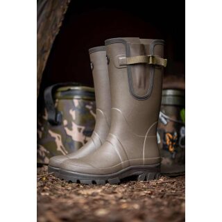 Fox - Neoprene Lined Camo/Khaki Rubber Boot Size 9 / 43