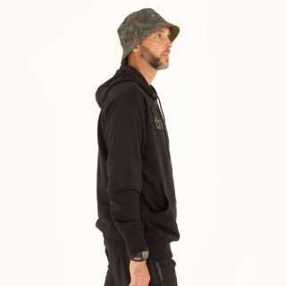 Trakker CR Logo Hoody Black Camo - XL
