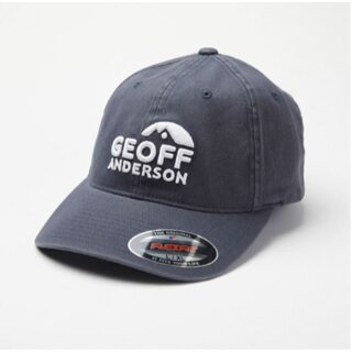 Geoff Anderson - Flexfit Kappe washed - blau