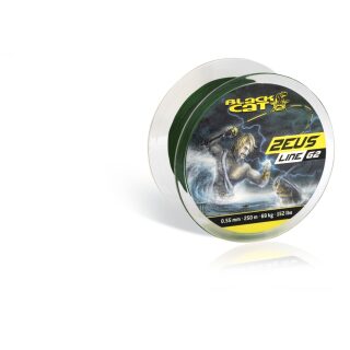 Black Cat - Zeus Line G2 grün - 0,45mm 400m