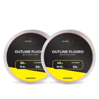 Avid Carp Outline Fluoro 50m