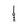 SEDO Long  Fast Bait Screw with Swivel