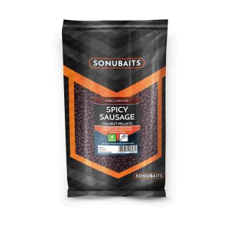 Sonubaits - Spicy Sausage Halibut Pellets - 900 g