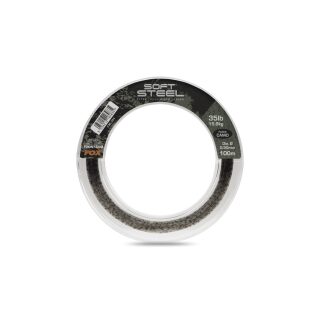 Fox - Soft Steel Fleck Camo Leader 60lb 0.70mm - 80m