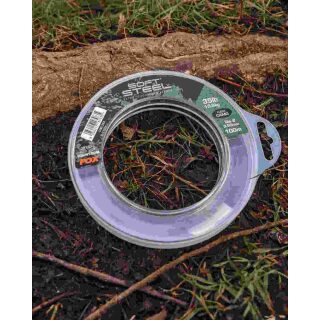 Fox - Soft Steel Fleck Camo Leader 60lb 0.70mm - 80m