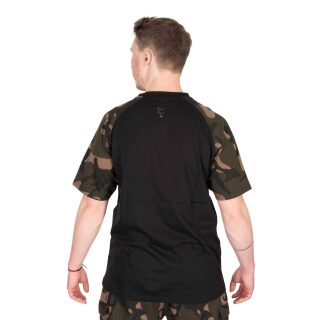 Fox - Black/Camo Outline T-Shirt