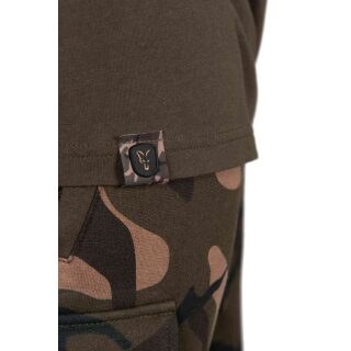Fox - Khaki/Camo Outline T-Shirt - 3XL
