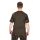 Fox - Khaki/Camo Outline T-Shirt - 3XL