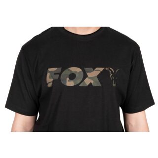 Fox - Black/Camo Logo T-Shirt - 3XL