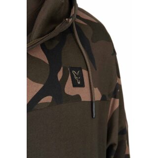 Fox - LW Khaki/Camo Split Zip Hoody- S