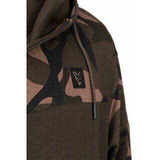 Fox - LW Khaki/Camo Split Zip Hoody - XL