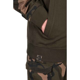 Fox - LW Khaki/Camo Split Zip Hoody - XL