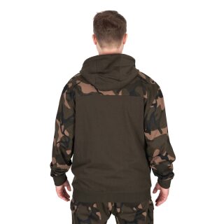 Fox - LW Khaki/Camo Split Zip Hoody - 2XL