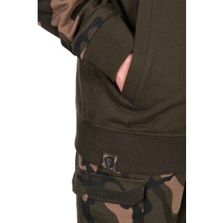 Fox - LW Khaki/Camo Split Zip Hoody - 2XL