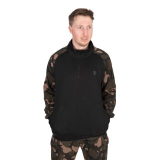 Fox - LW Black/Camo Qtr Zip - M