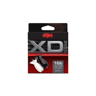 Spomb - XD Pro Braid Grey 0.14mm 16lb - 300m