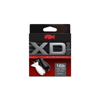 Spomb - XD Pro Braid Grey 0.14mm 16lb - 300m