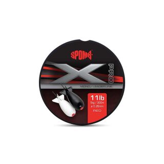 Spomb - X Pro Mono Red 0.26mm 11lb - 300m