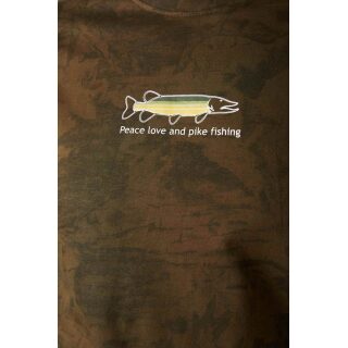 Geoff Anderson - Organic T-Shirt Peace Pike - leaf