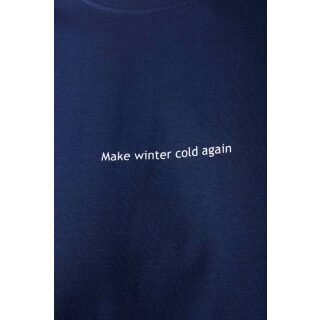 Geoff Anderson - Organic T-Shirt Winter - navy/blau 2XL